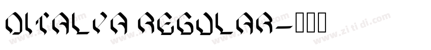 DITALYA Regular字体转换 DITALYA Regular字体转换